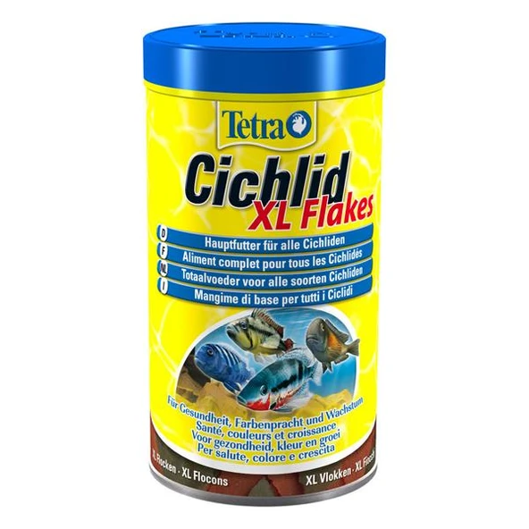 Tetra Cichlid XL Flakes 500ml ürün görseli