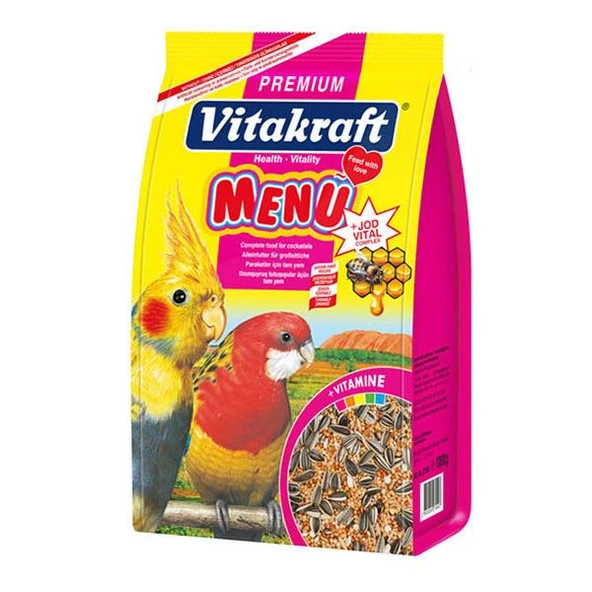 Vitakraft Menu Vital Paraket Yemi Ballı 1000gr