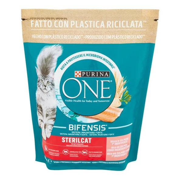 Purina One Somonlu Kısırlaştırılmış Kedi Maması 800gr