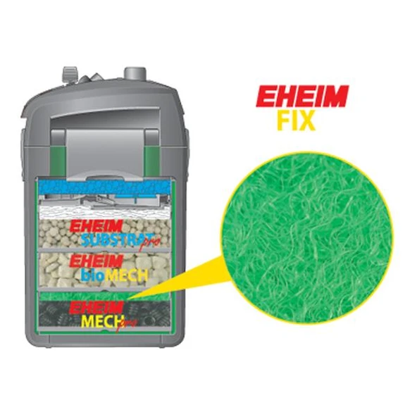 Eheim Filter Media Fix 1Lt Filtre Malzemesi - 3