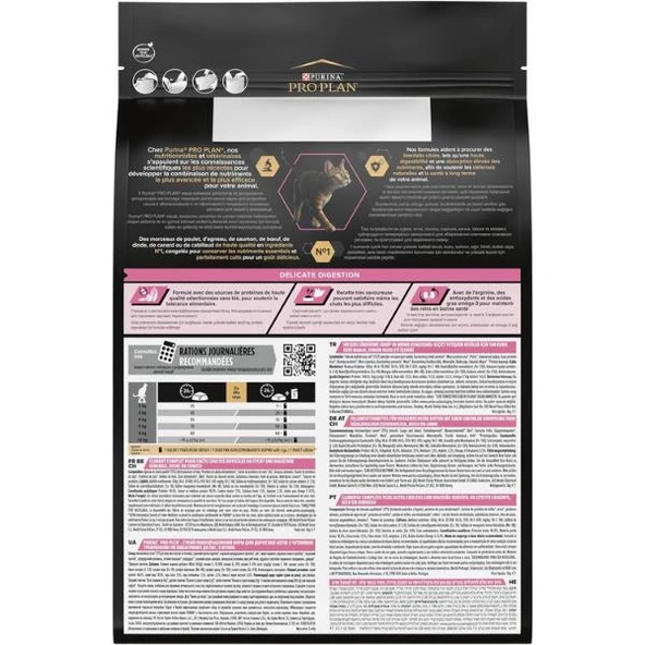 Pro Plan Adult Delicate Kuzulu Yetişkin Kedi Maması 3Kg - 4
