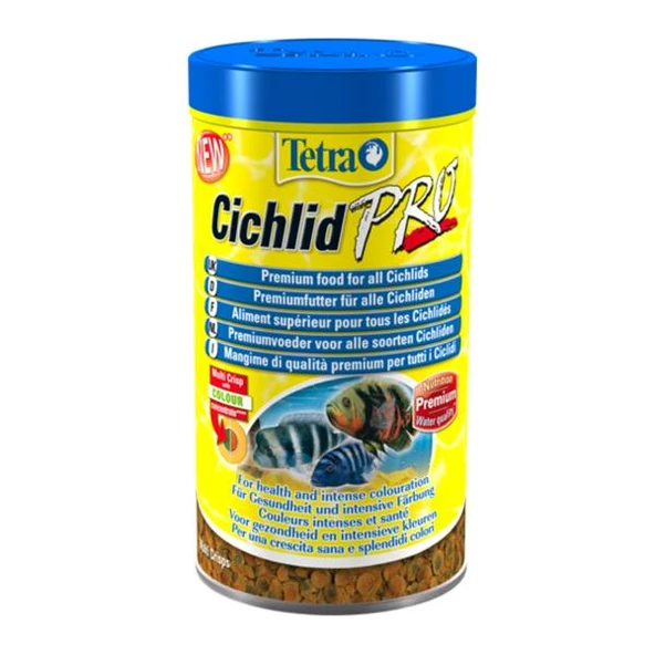 Tetra Cichlid Pro 500ml - Renklendirici Yem