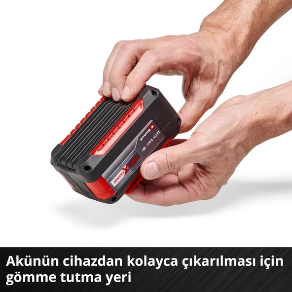 Einhell 2x18V 5,2 Ah Power-X-Change Twinpack Akü - 4511526 - 6