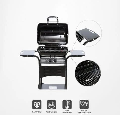 Kiwi Izgaralı Barbekü KG-5881 - 2
