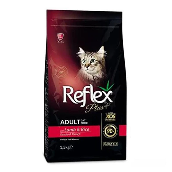 Reflex Plus Kuzu Etli Yetişkin Kedi Maması 1,5Kg