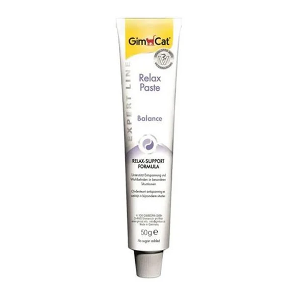 Gimcat Expert Line Relax Paste Sakinleştirici Kedi Macunu 50gr - 2