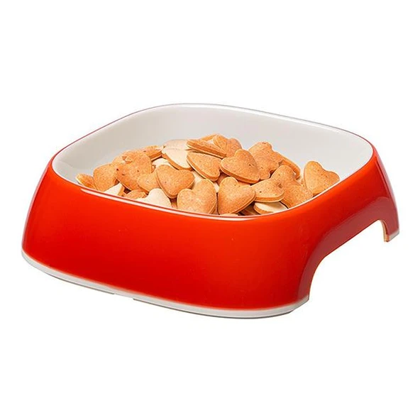 Ferplast Glam Large Melamin Mama Kabı Kırmızı 1200ml - 3