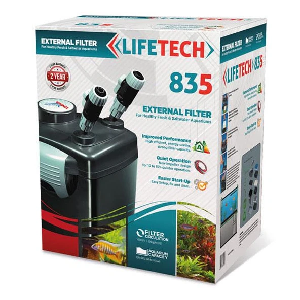 Lifetech 835 Dış Filtre 1000 L/S ürün görseli 1
