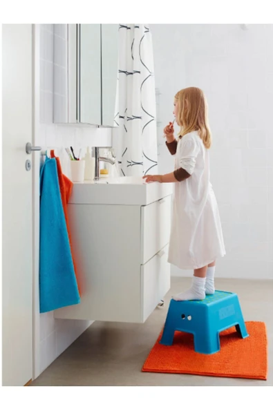 IKEA Bolmen Tabure Mavi, Banyo Taburesi, Çocuk Basamağı