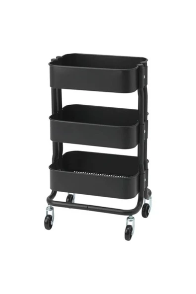 IKEA Rashult Servis Arabası, Siyah