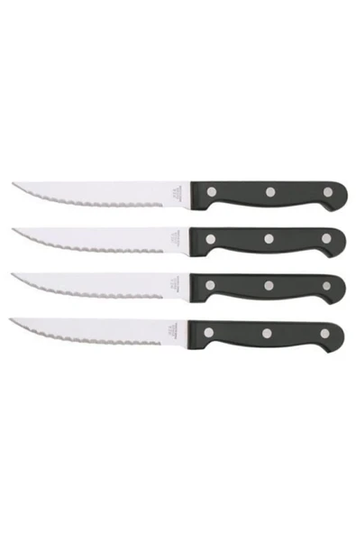 IKEA 4 Adet Bıçak Seti  22 Cm Siyah-paslanmaz Çelik 4 Lü Set