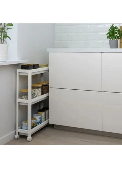 IKEA Modern Tasarım Kullanışlı 54x18x71 Cm Servis Sehpası - 2