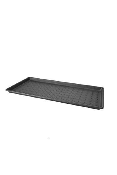 IKEA Gri Baggmuck Gri Ayakkabı Tepsisi 71x35 Cm Plastik 4 cm Kapaksız İnce Led