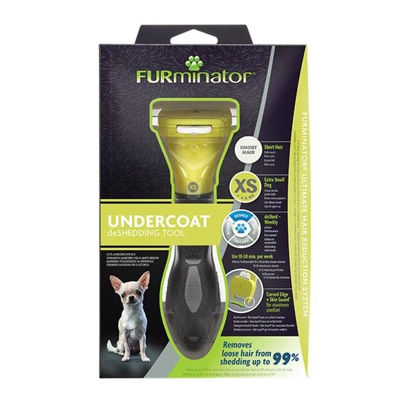 Furminator Shorthair XS Köpek Tüy Toplama Tarağı - 4