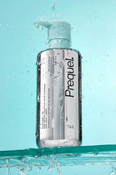 Prequel Gleanser Salicylic Acid Yüz ve Vücut İçin Temizleyici 400ML - 3