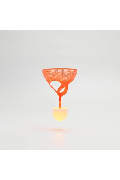Decathlon Perfly Aydınlatmalı Badminton Topu - Feenixx Nite 530 X3 - 5