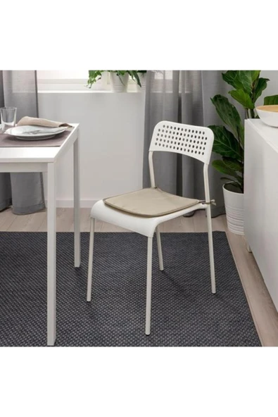 IKEA Bramön Sandalye Minderi, Gri-bej, 6'lı - 3