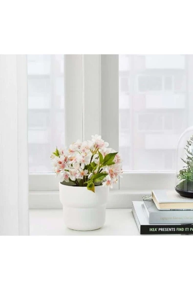 IKEA Förenlıg Saksı Beyaz 9 Cm 70454813 - 2