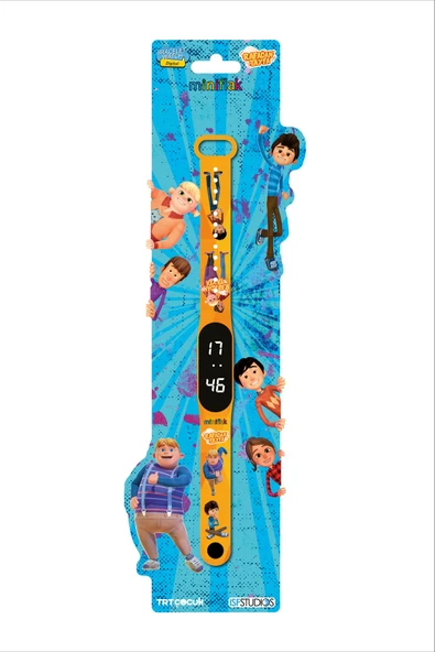 Rafadan Tayfa Lisanslı RF6001 Sarı Bileklik Led Çocuk Saati ürün görseli