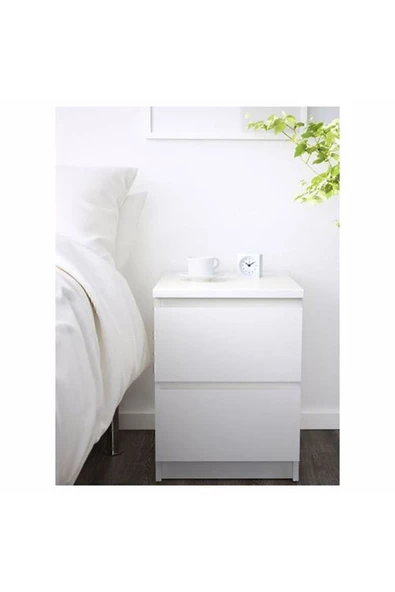 IKEA Malm Komodin, Beyaz - 2