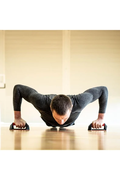 Decathlon Crosstraining Push Up Şınav Barı Meridyendukkan Mavi - 6