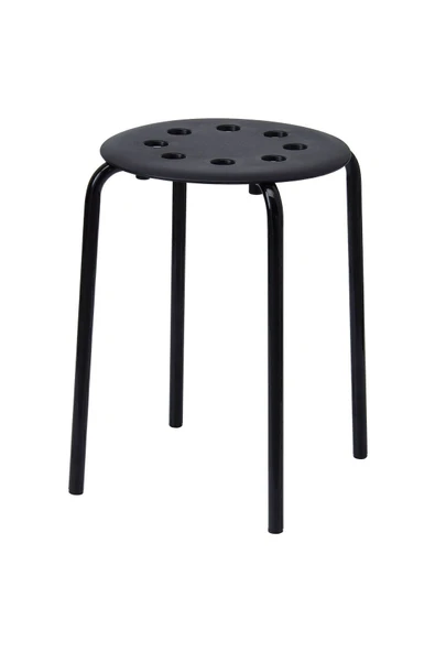 IKEA Marıus Tabure Siyah