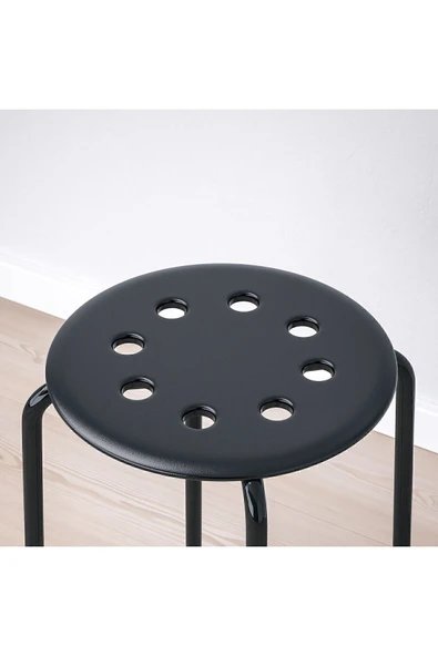 IKEA Marıus Tabure Siyah - 8