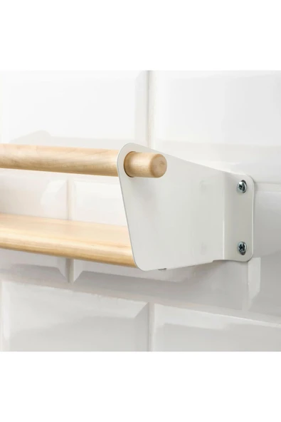 IKEA NEREBY huş-beyaz 40x10 cm duvar rafı - 3