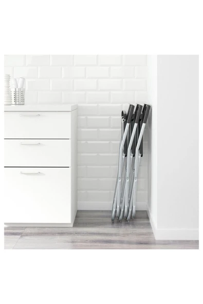 IKEA Gunde Katlanır Sandalye - Siyah - 3
