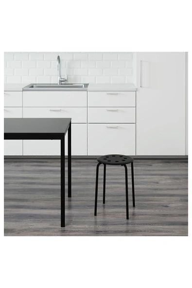 IKEA Marıus Tabure Siyah - 6
