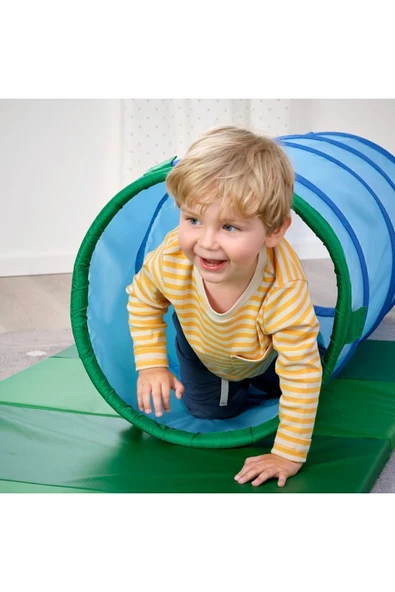 IKEA Dvargmas Oyun Tüneli - 126 Cm - Mavi / Yeşil - 4