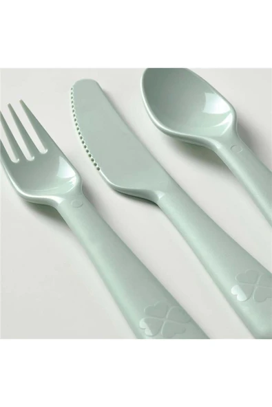 IKEA Kalas Çatal Bıçak Seti Pastel Tonlar 18 Parça 70461385 - 2