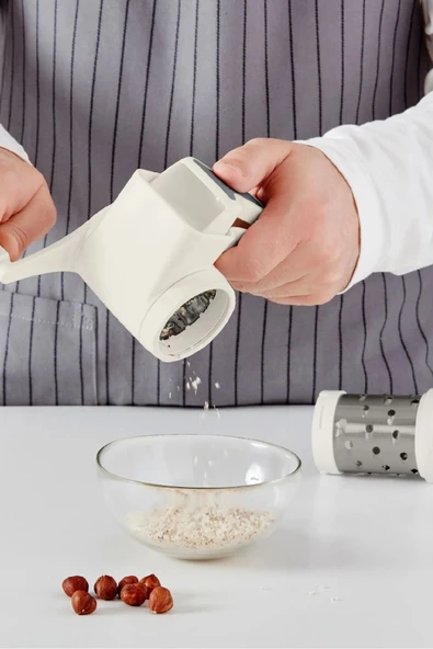 IKEA Uppfylld Beyaz Rende 17 Cm 2'li Döner Rende Aparatı - 2