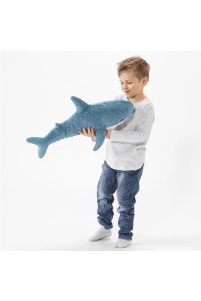 IKEA Blahaj Yumuşak Oyuncak Mavi-beyaz 55 Cm 20540663 - 2