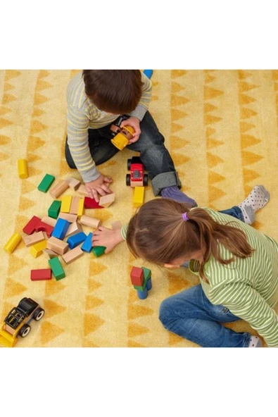 IKEA Underhalla Ahşap Oyun Küpleri Çok Renkli - 40 Parça - 3