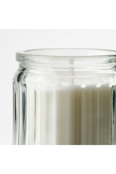 IKEA Adlad Bardakta Kokulu Mum, Beyaz, 12 Saat, İskandinav Ormanları - 3
