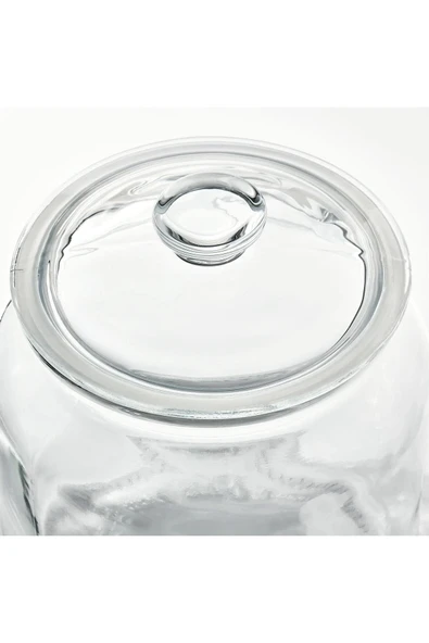 IKEA Cam Kapaklı Kavanoz 1,9 Litre Vakum Özellikli Şeffaf Kavanoz - 2