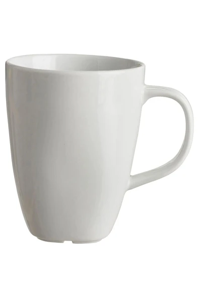 IKEA 4'lü Set Kuplu Çay Bardağı Yükseklik 11 Cm İkea 4 Adet Porselen Kahve Beyaz Bardak Hacim 300 ml - 4