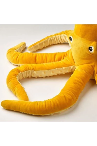 IKEA Newssale Ahtapot Peluş Oyuncak 50 Cm Yumuşak Oyuncak Çocuk Oyuncak Byrblsm 1022830 - 4
