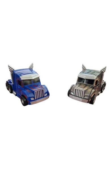 CAN Transformers Tarzı Tıra Dönüşen 14 Cm Optimus Prime Robot - 2