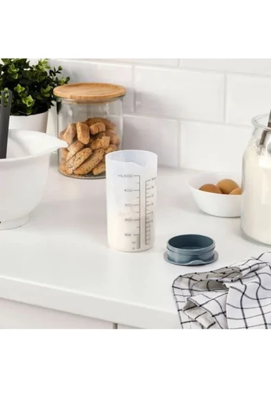 IKEA Kaliteli Üretim Dayanıklı Kullanışlı Kullanımı Kolay Premium Şık Tasarım 500 Ml Ölçek STANDARDMÅTT - 5