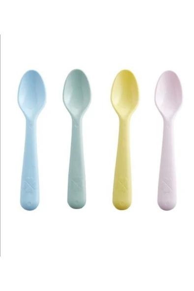 IKEA Kalas 4 Adet Yemek Kaşığı Seti (FARKLI RENKLER) 1002192 - 1