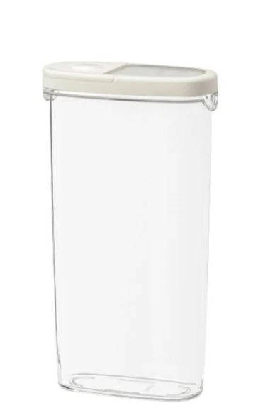 IKEA 365+ Erzak Saklama Kabı , Beyaz, 8x30 cm 2,3 L Uzun