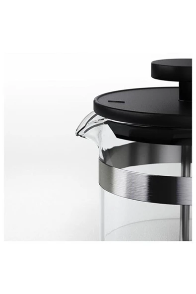 IKEA French Press Yükseklik: 22 cm  Çap: 10 cm  Hacim: 1 lt Cam - 5