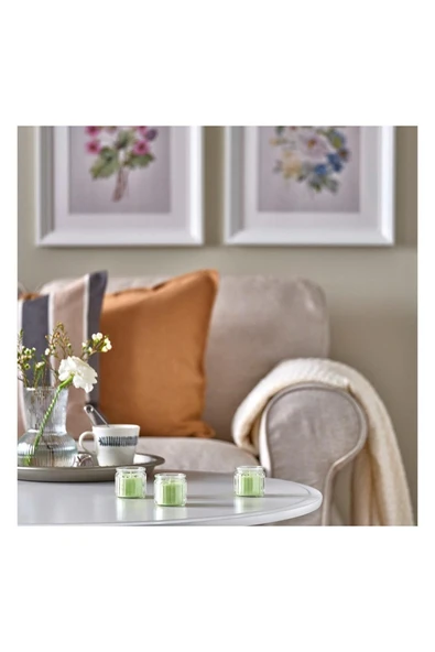 IKEA Lövskogslund Bardakta Kokulu Mum 12 Saat Elma 30594151 - 4