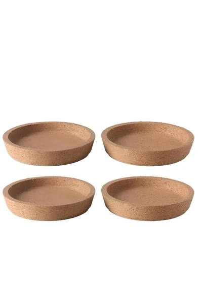 IKEA 4 Adet Mantar Bardak Altlığı Çap: 9 Cm - 1