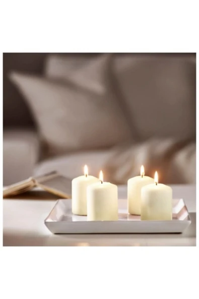IKEA Hemsjö Blok Mum 4'lü - 3