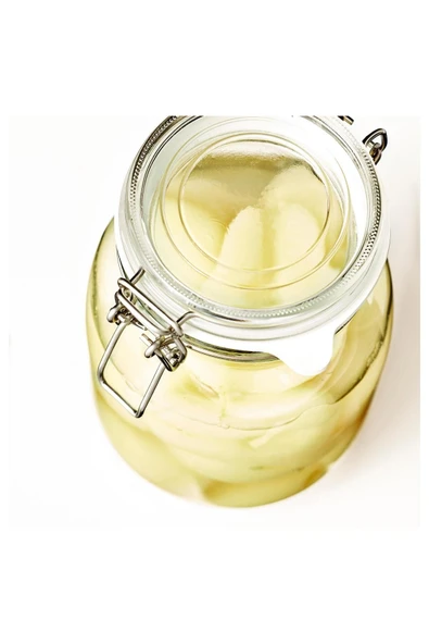 IKEA Vakum Kapaklı Cam Kavanoz Meridyendukkan Şeffaf 1.8 Litre Contalı Kavanoz - 5