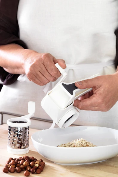 IKEA Uppfylld Beyaz Rende 17 Cm 2'li Döner Rende Aparatı 156YSERI - 3