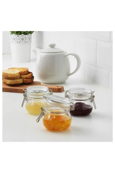 IKEA Korken Kavanoz 13 Cl. 3 Ad. Saydam Cam - 2